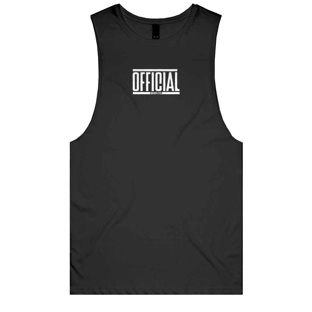 Official Beer Co Logo - Black Muscle Tee